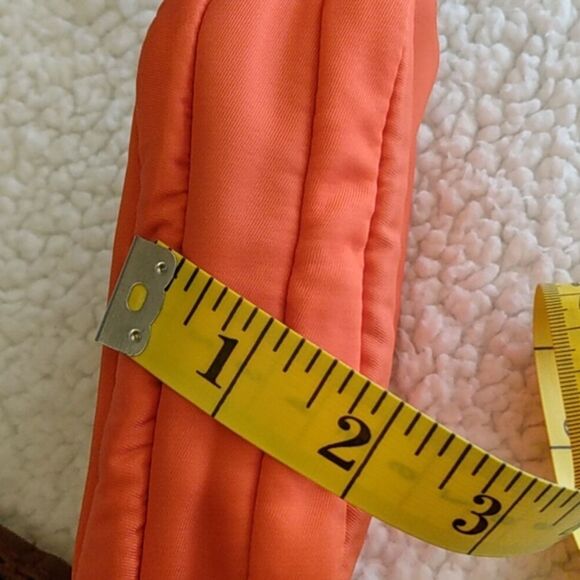 Mimosa Mini Crossbody – Orange – 3-Compartment Organizer - Picture 11 of 12